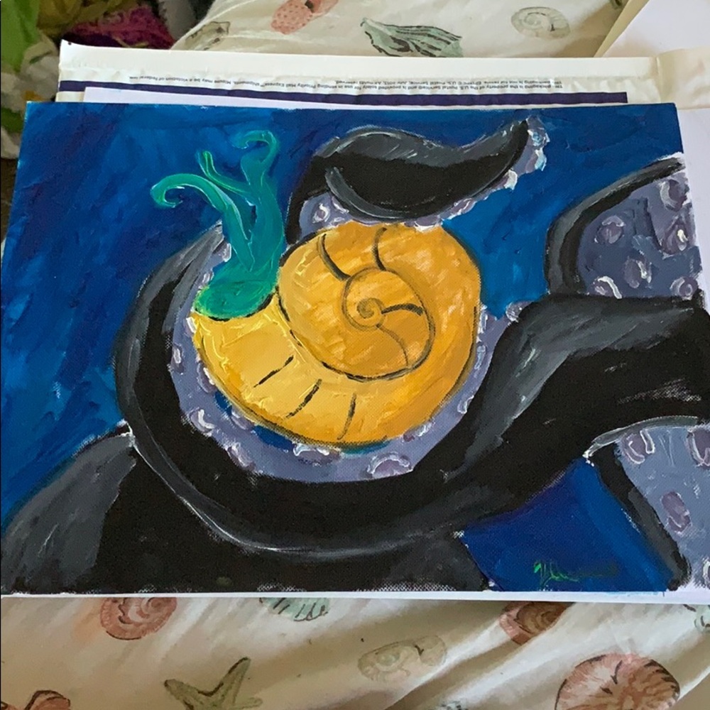 Sea witch painting